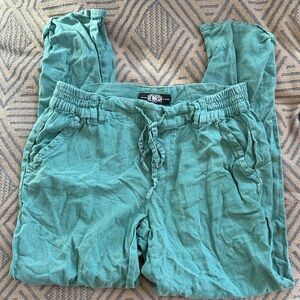 Rewash Teal Drawstring Pants